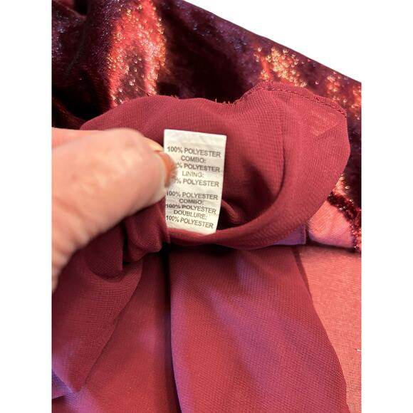 Ramy Brook Red Ellin Dress - Size L - Picture 6 of 14